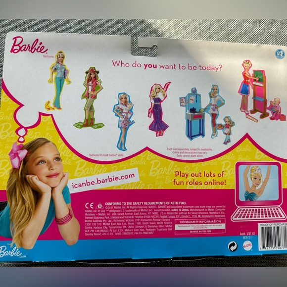 Barbie I can be Dance fashion Pack outfits 2011 - Picture 7 of 12